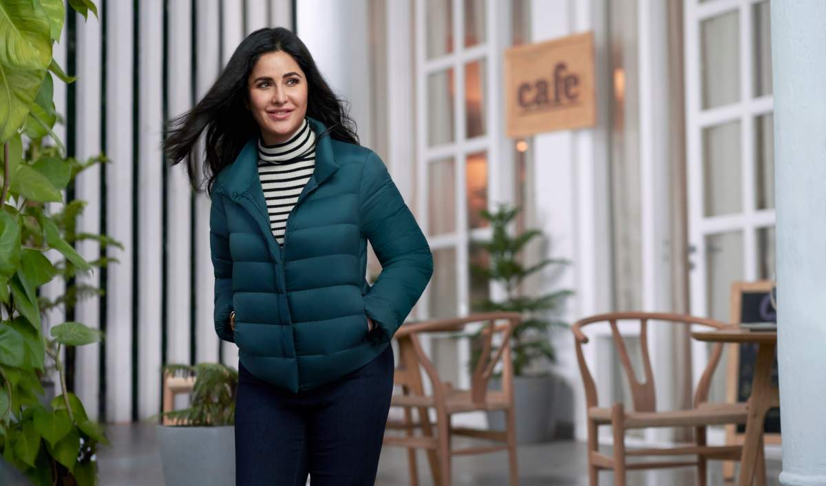 Workwear Wonders: Elevating Your Style in the Professional Arena UNIQLO India Brand Endorser Katrina Kaif in Ultra Light Down Jacket