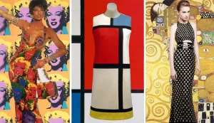 Cultural Canvas: The Artistry of Global Fashion warhol marilyn mondrian dresses mcqueen fashion designers