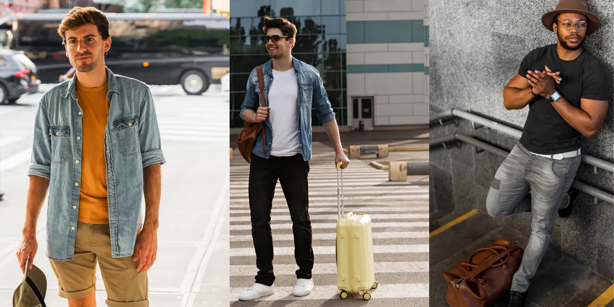 Fashion Expedition: Embarking on a Stylish Journey Through Trends in Our Hauls and Reviews ️ MEN S TOP TO WEAR AT THE AIRPORT